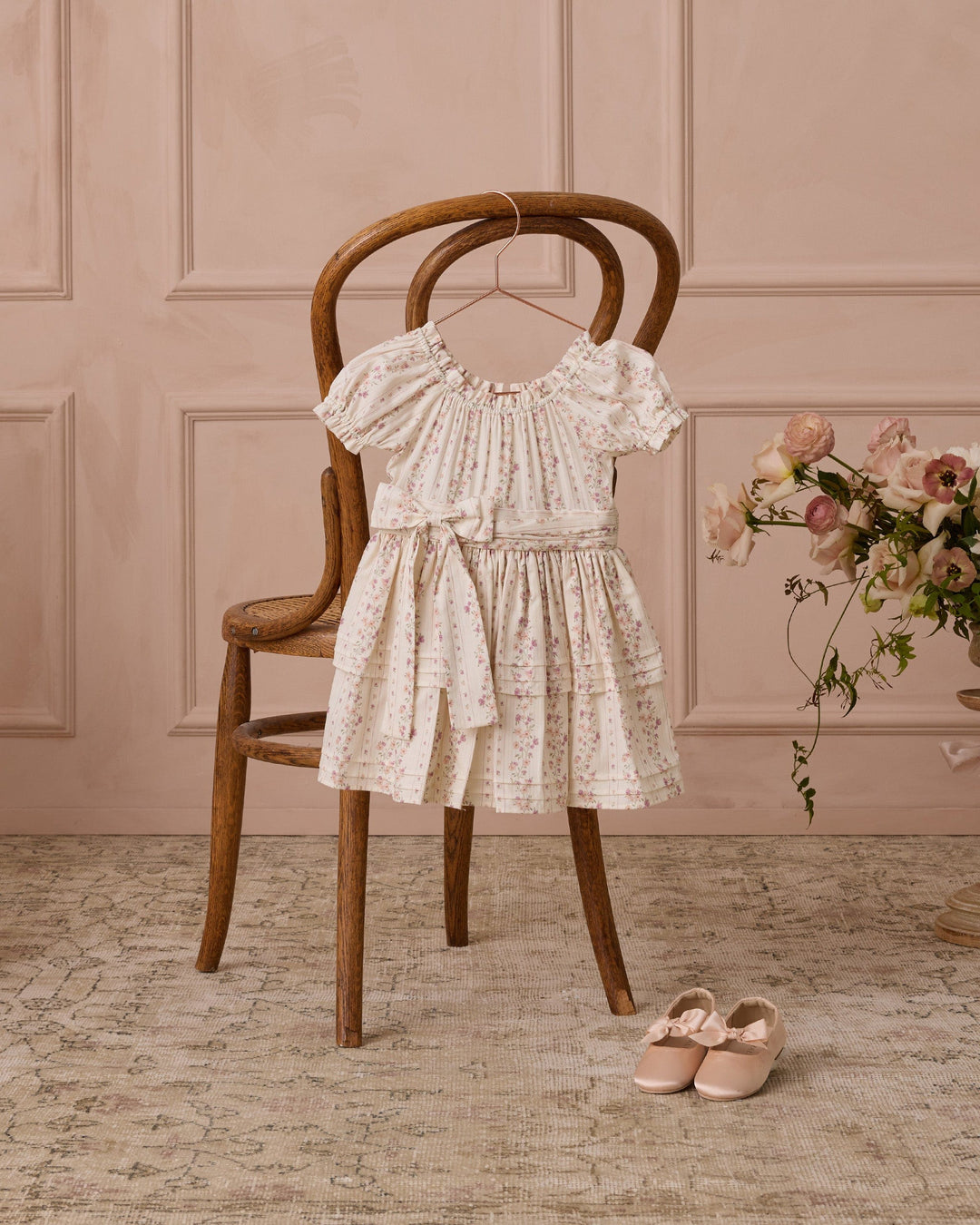 Noralee Baby Annette Dress - Floral Stripe