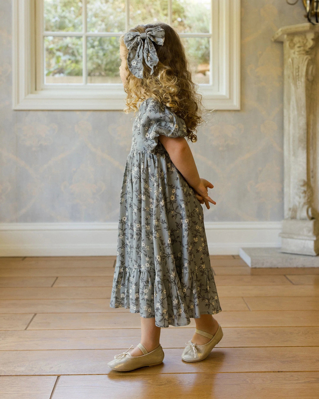 Noralee Baby Augusta Dress - French Blue Floral