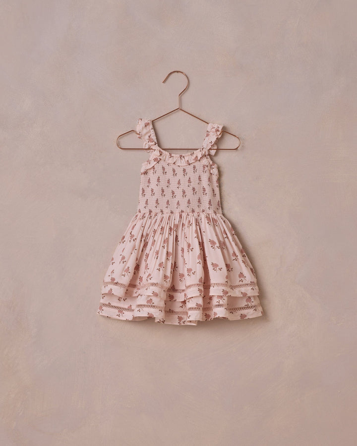 Noralee Baby Birdie Dress - French Rose