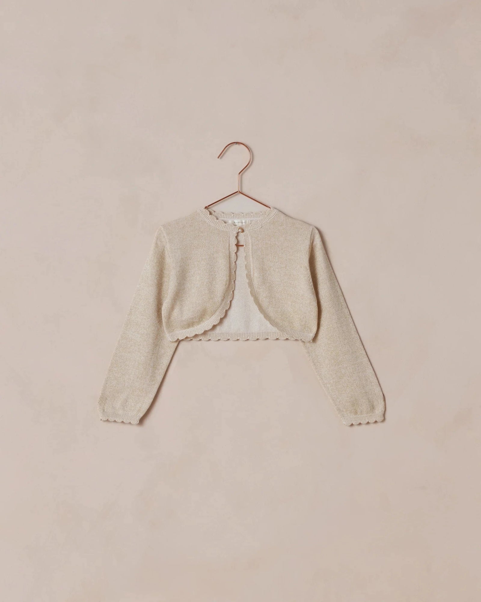 Noralee Baby Bolero Sweater - Champagne