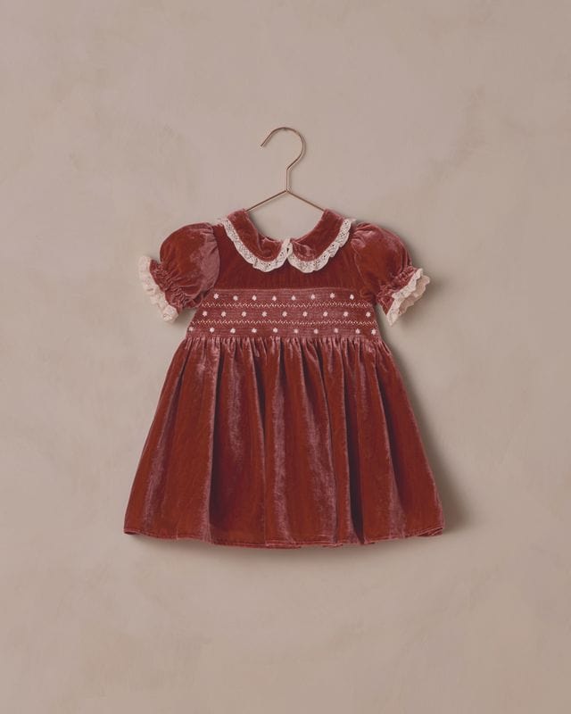 Noralee Baby Elizabeth Dress - Ruby