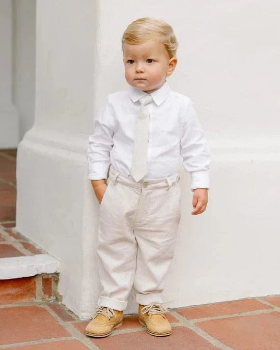 Noralee Baby Harrison Shirt - White