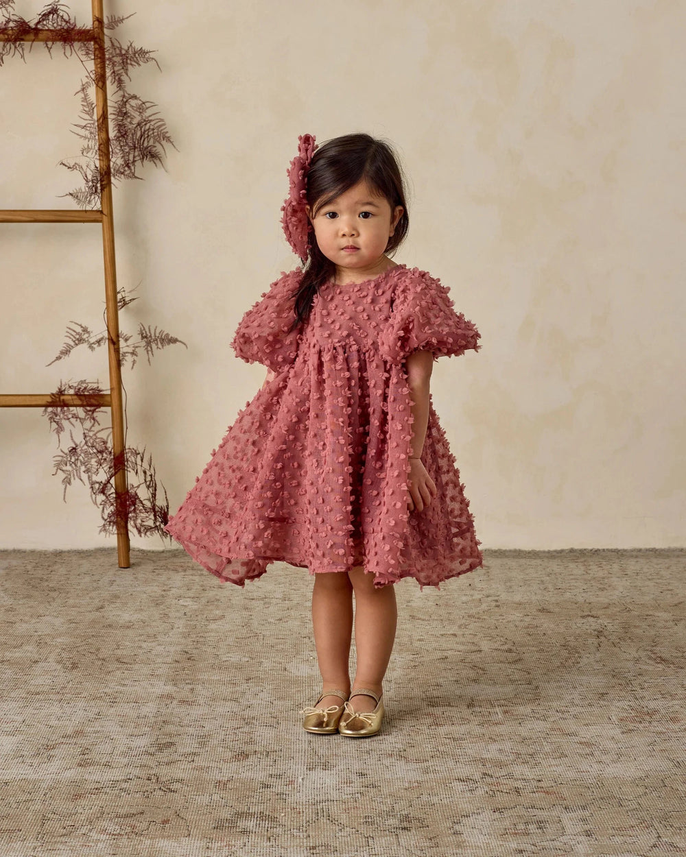 Noralee Baby Luna Dress - Raspberry