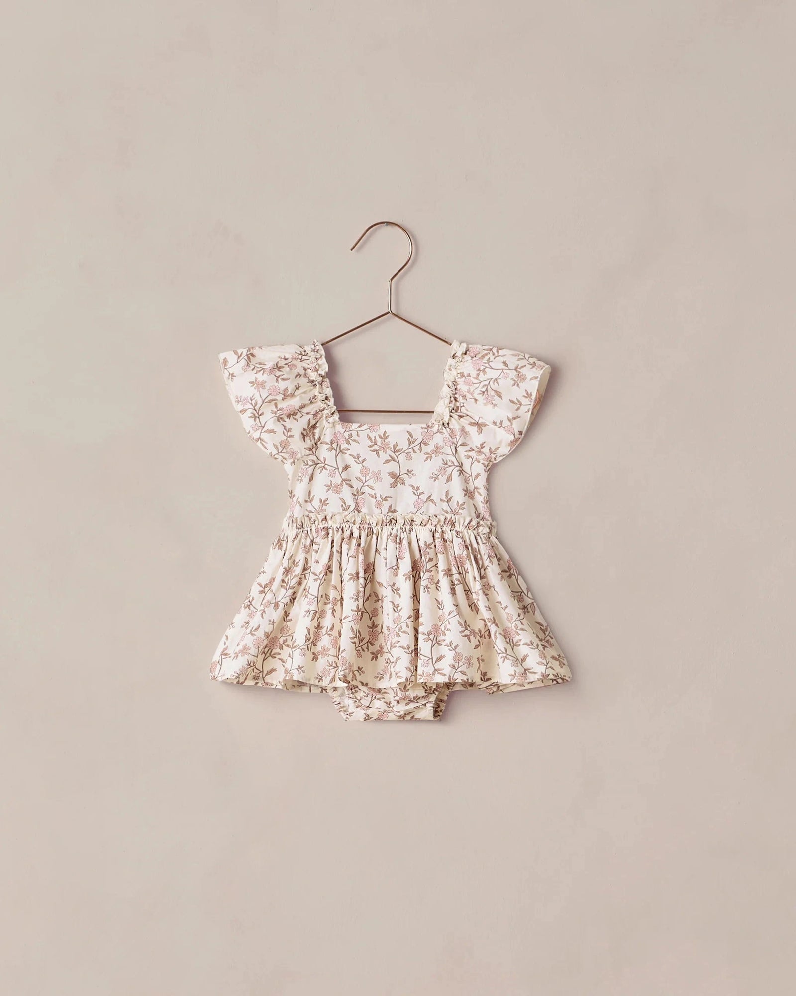 Noralee Baby Margot Romper - Rose Meadow