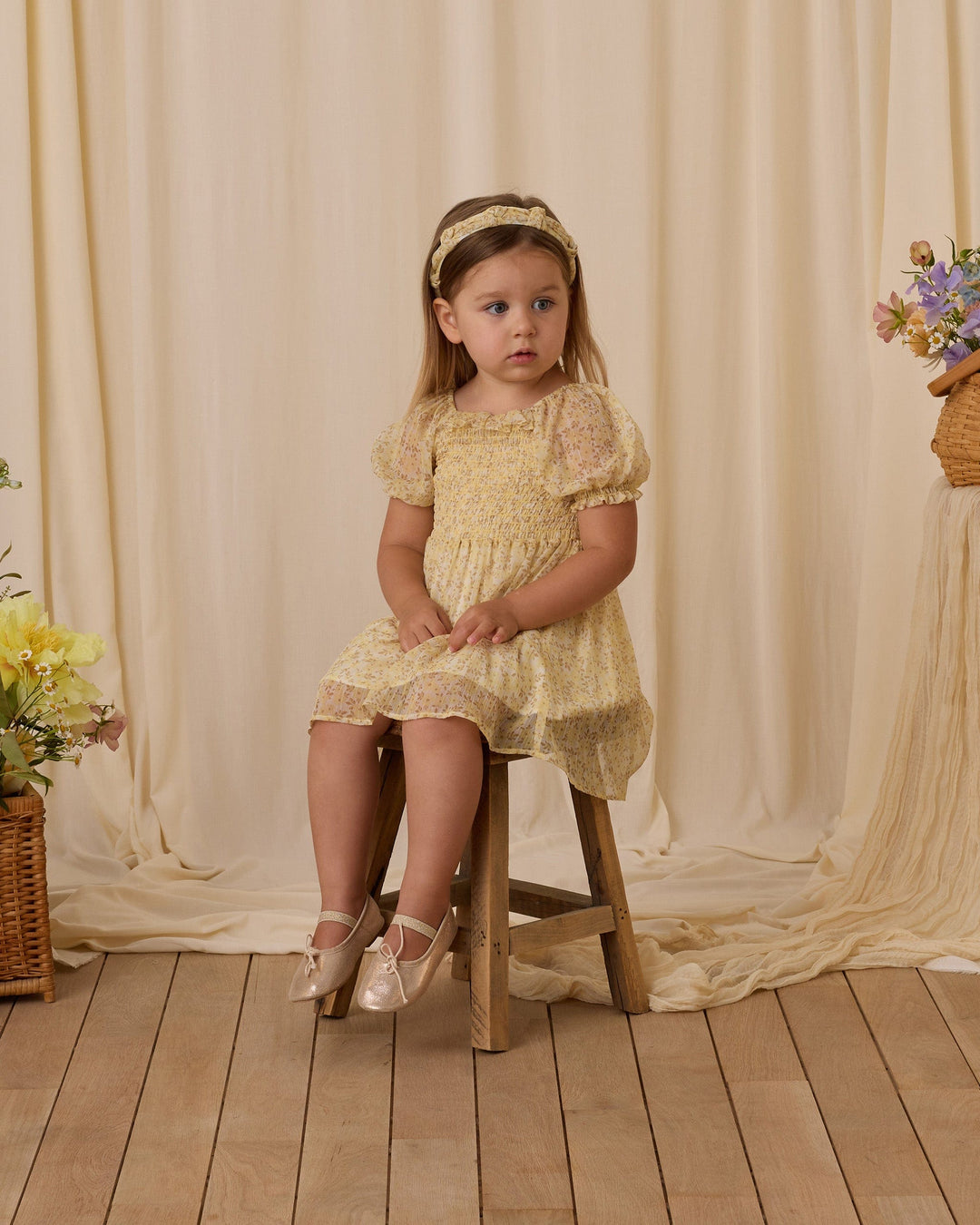 Noralee Baby Millie Dress - Daffodil