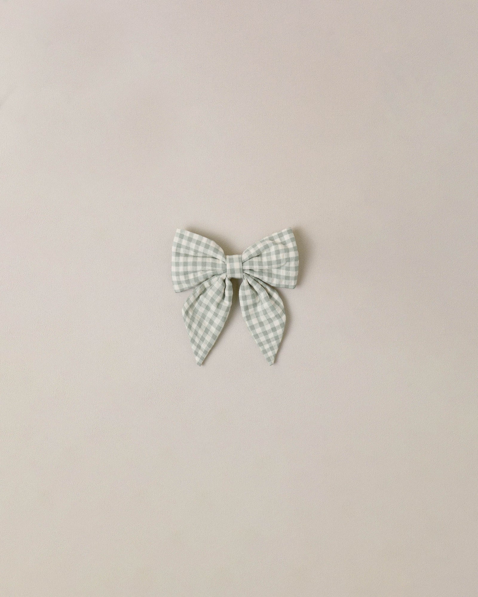 Noralee Baby Norah Bow | Eucalyptus Check