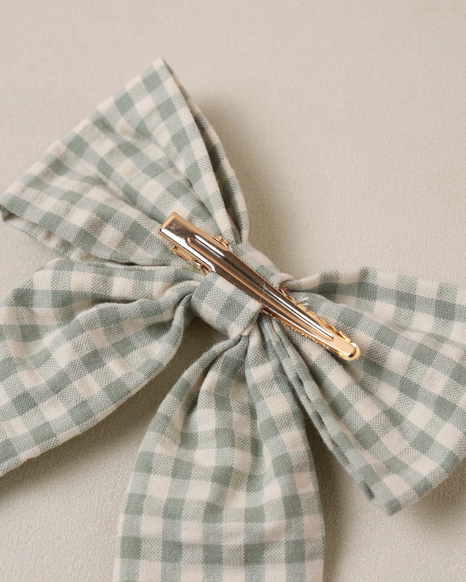 Noralee Baby Norah Bow | Eucalyptus Check