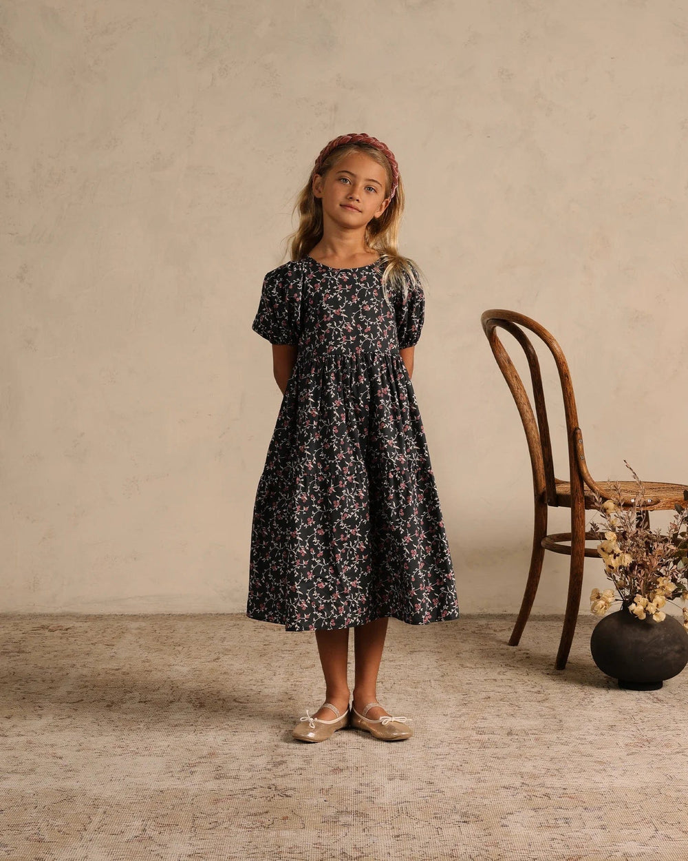 Noralee Baby & Toddler Dresses Chloe Dress - Midnight Garden