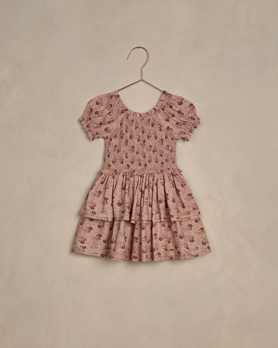 Noralee Baby & Toddler Dresses Cosette Dress - Fig Ditsy