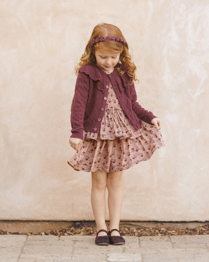 Noralee Baby & Toddler Dresses Cosette Dress - Fig Ditsy