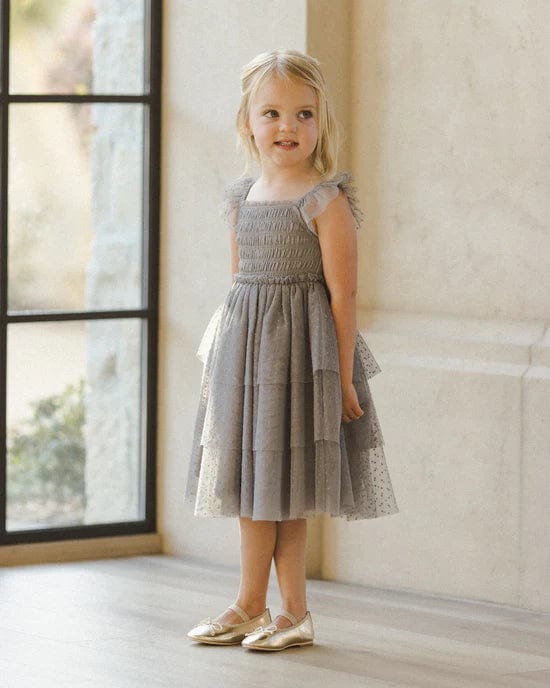 Noralee Baby & Toddler Dresses Valentina Dress - Vintage Blue