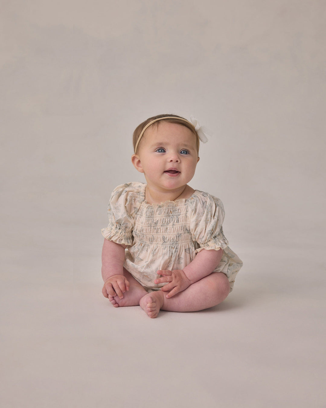 Noralee Hazel Romper | Mist English Rose