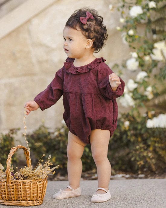 Noralee Jumpsuits & Rompers Adeline Romper - Fig