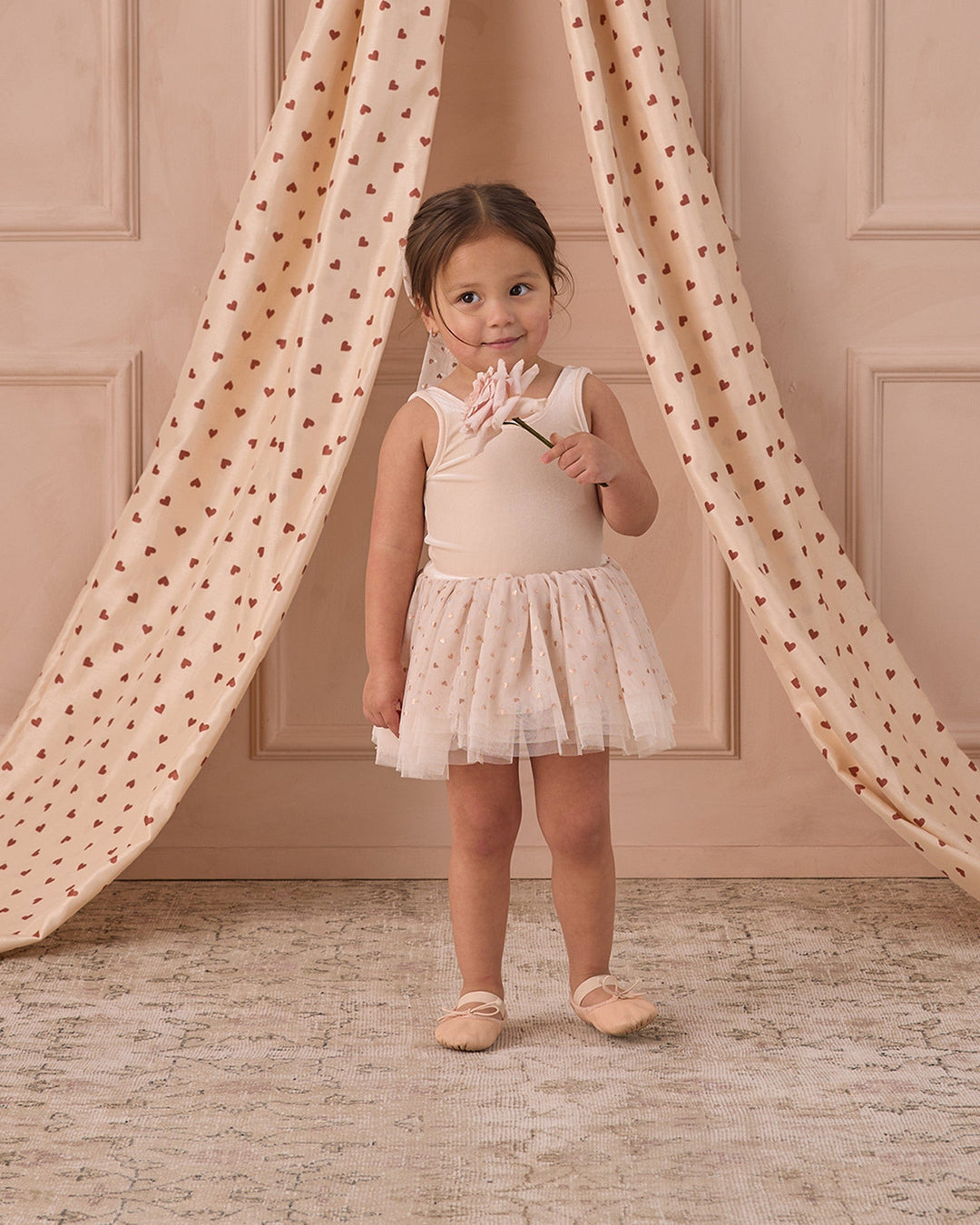 Noralee Tallulah Tutu | Rose Gold Hearts