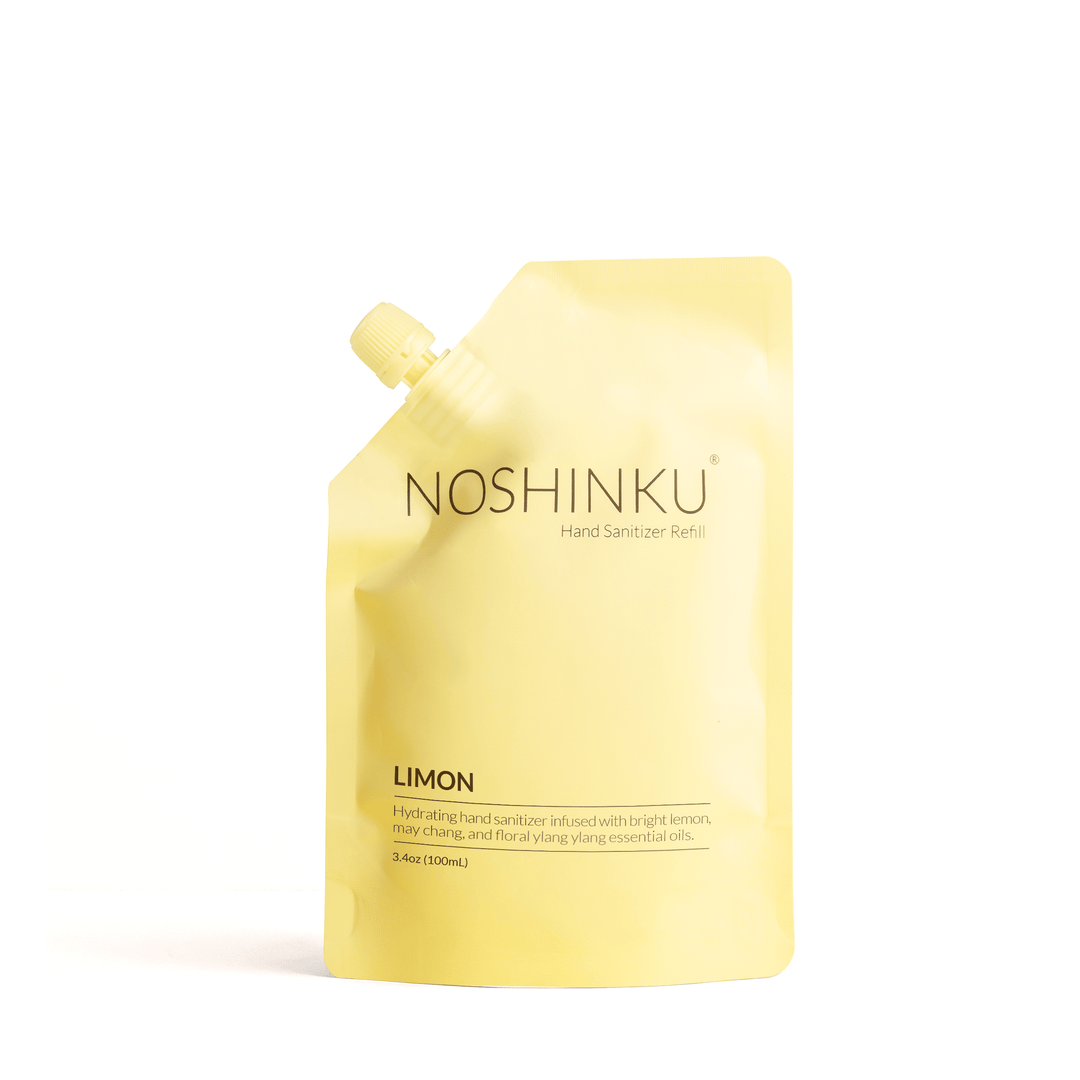 Noshinku Gifts Lemon Ylang-Ylang Hand Moisturizing Sanitizer Refill Pouch