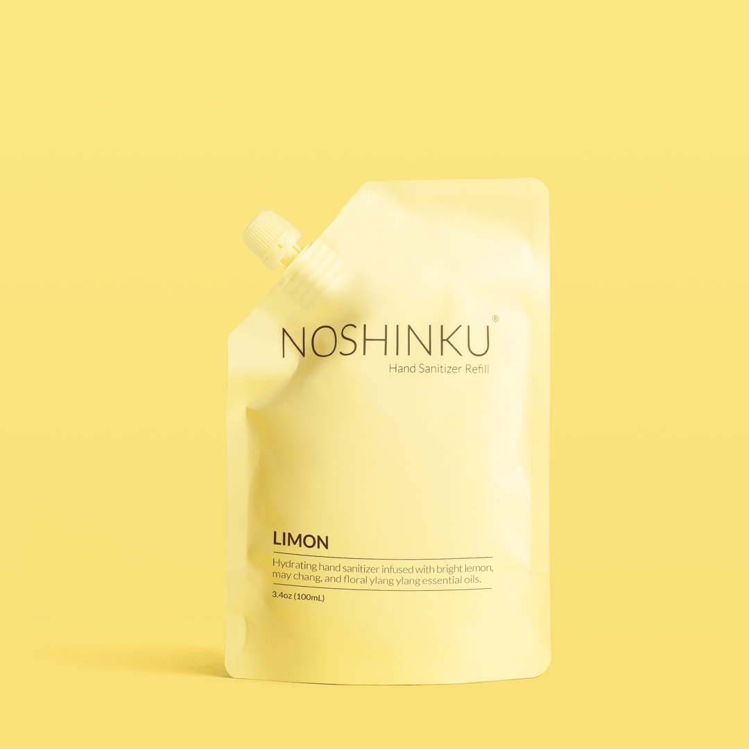 Noshinku Gifts Lemon Ylang-Ylang Hand Moisturizing Sanitizer Refill Pouch