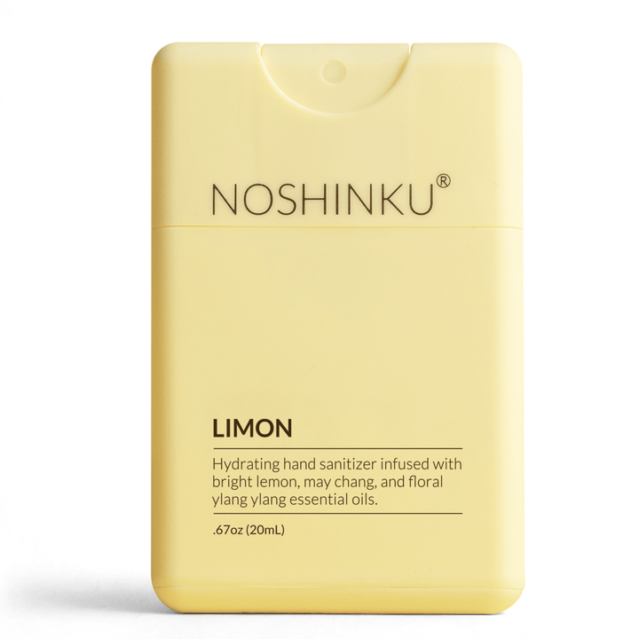 Noshinku Gifts Refillable Lemon Ylang-Ylang Moisturizing Pocket Sanitizer