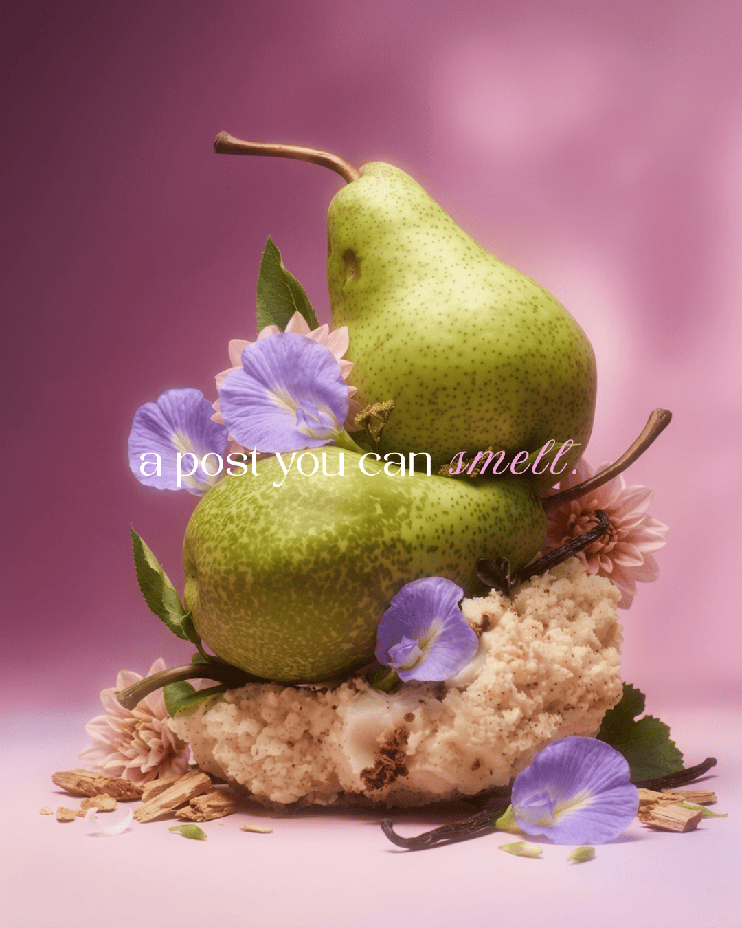 Noshinku Gifts Refillable Pear Blossom Tea Hydrating Pocket Hand Sanitizer