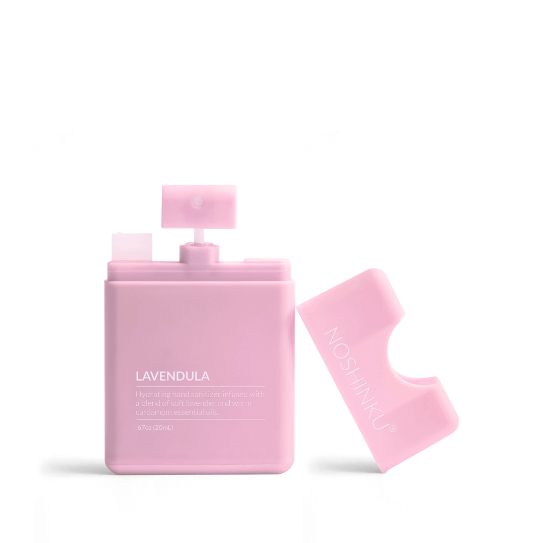 Noshinku Refillable Lavender Ultra-Moisturizing Pocket Hand Sanitizer