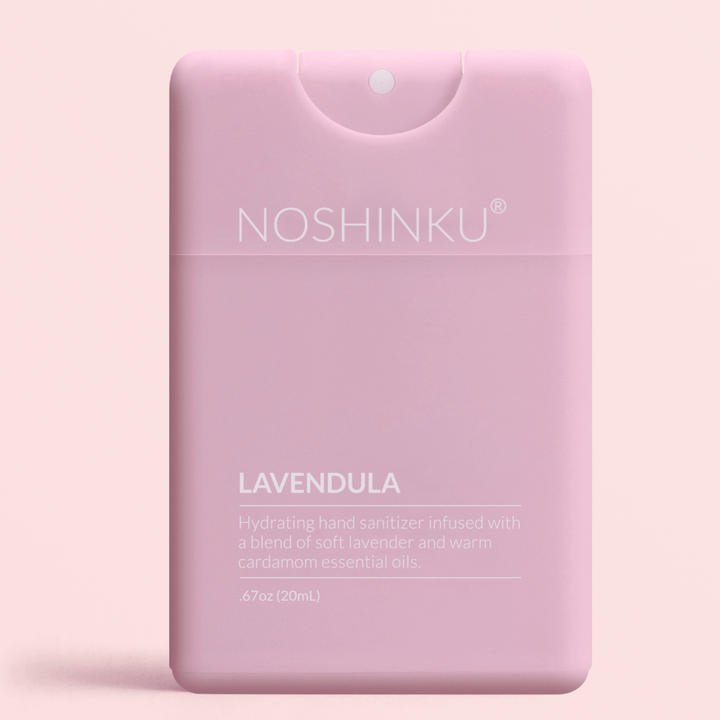 Noshinku Refillable Lavender Ultra-Moisturizing Pocket Hand Sanitizer