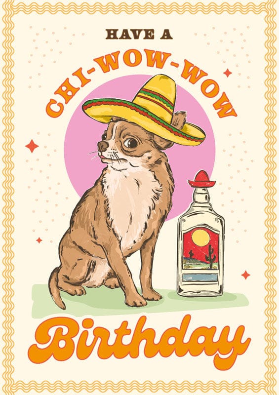 Notes & Queries Cards Birthday Chihuahua Greeting Card
