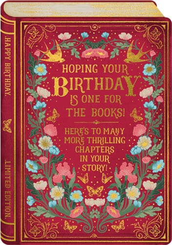 Notes & Queries Cards Chapters Birthday Greeting Card