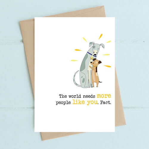 Notes & Queries Cards Need More You Friendship Greeting Card