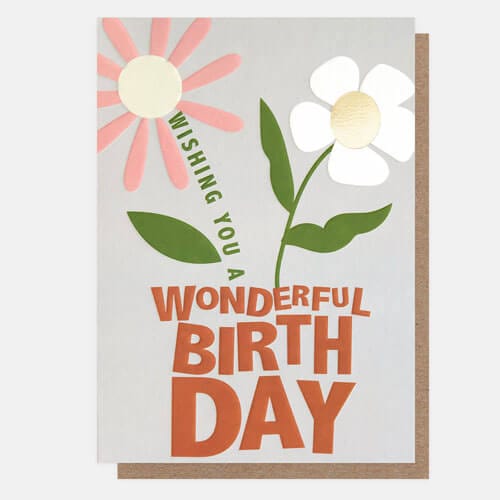 Notes & Queries Cards Plants Birthday Greeting Card