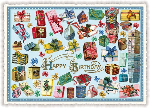 Notes & Queries Cards Presents Birthday Blank Postcard