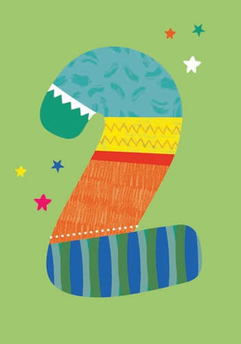 Notes & Queries Cards Two Birthday Greeting Card