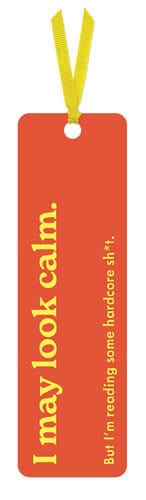 Notes & Queries Gifts May Look Calm Bookmark