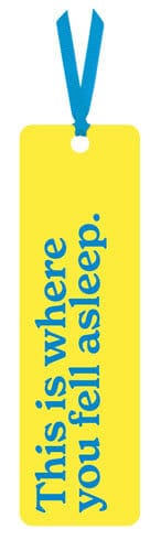 Notes & Queries Gifts Where Fell Asleep Bookmark