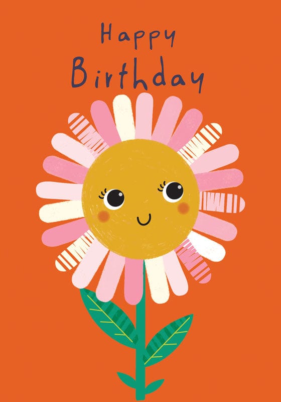 Notes & Queries Greeting Card Birthday Daisy Greeting Card