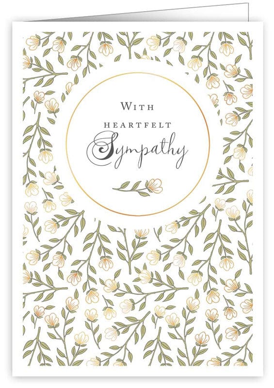 Notes & Queries Greeting Card Sympathy Heartfelt Greeting Card