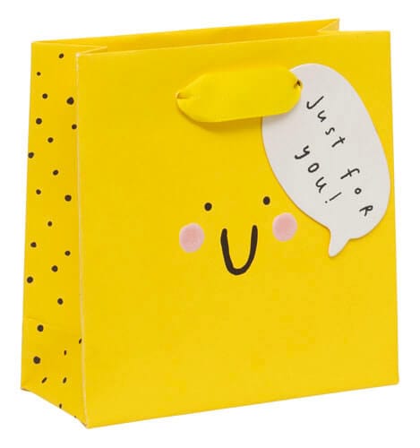 Notes & Queries Party Cheeky Smiles Small Gift Bag