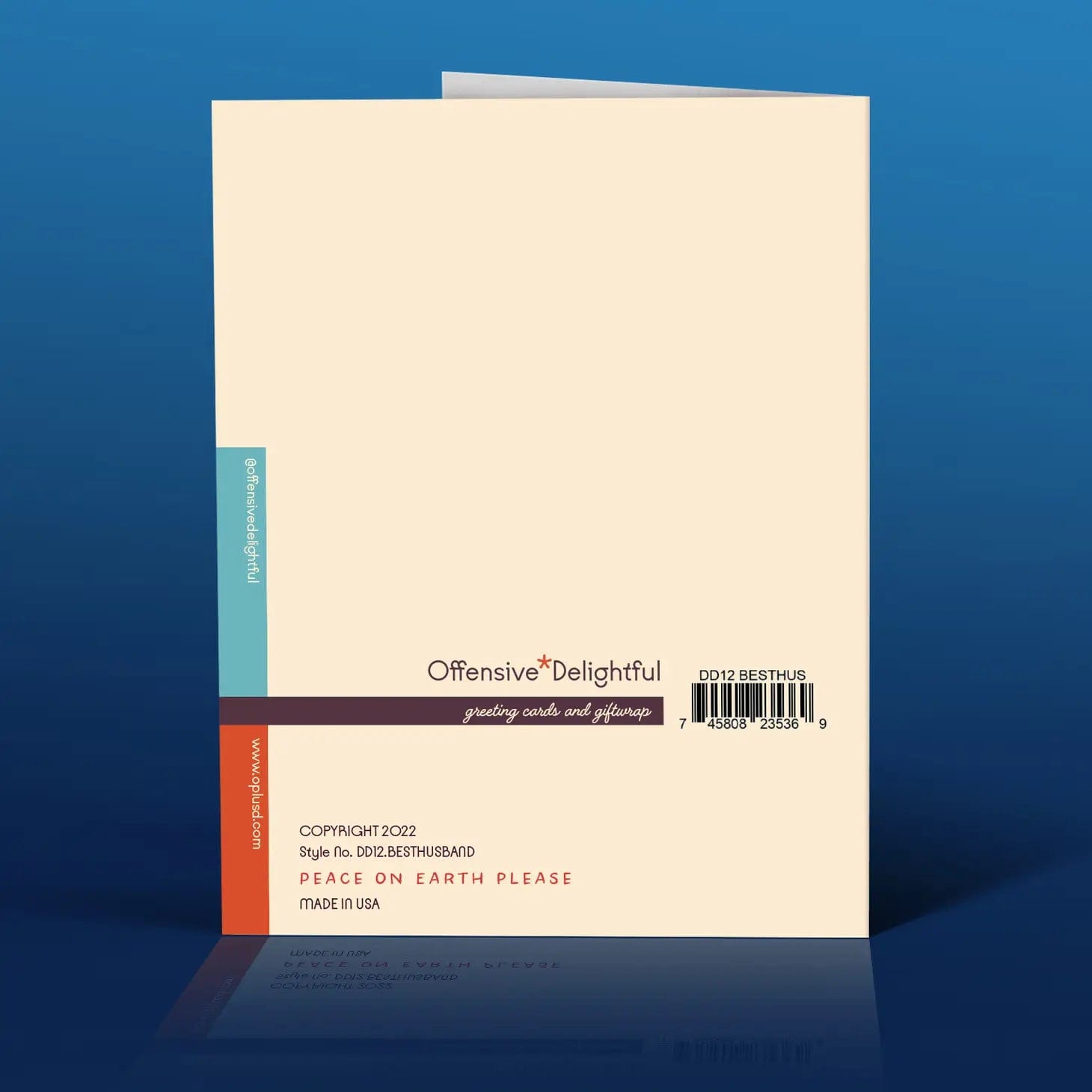 OffensiveDelightful Card Best Hubby Birthday Card