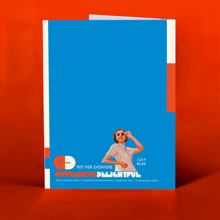 OffensiveDelightful Cards F*ck Trump! Political Card