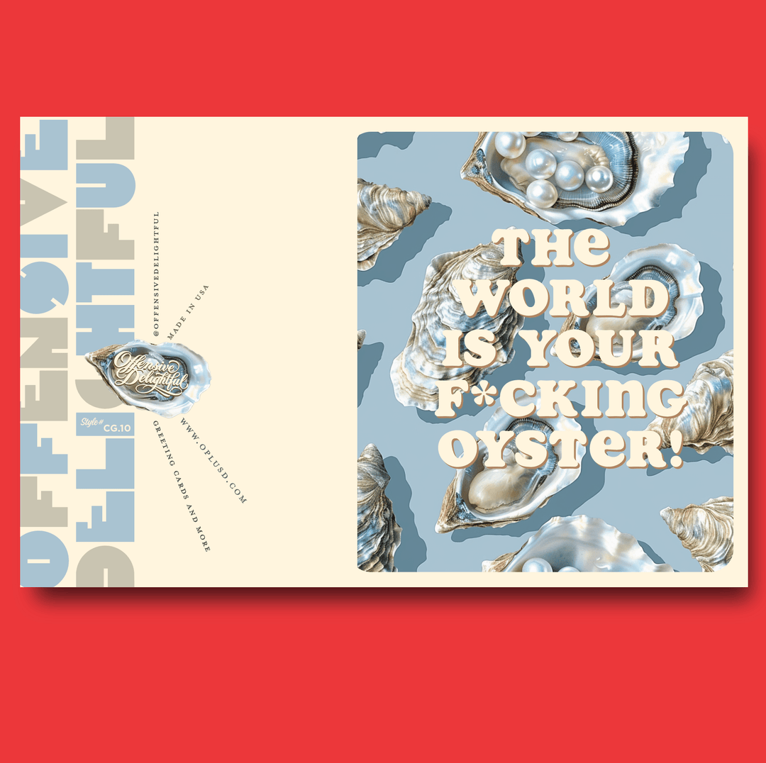 offensivedelightful Cards Oyster World Card