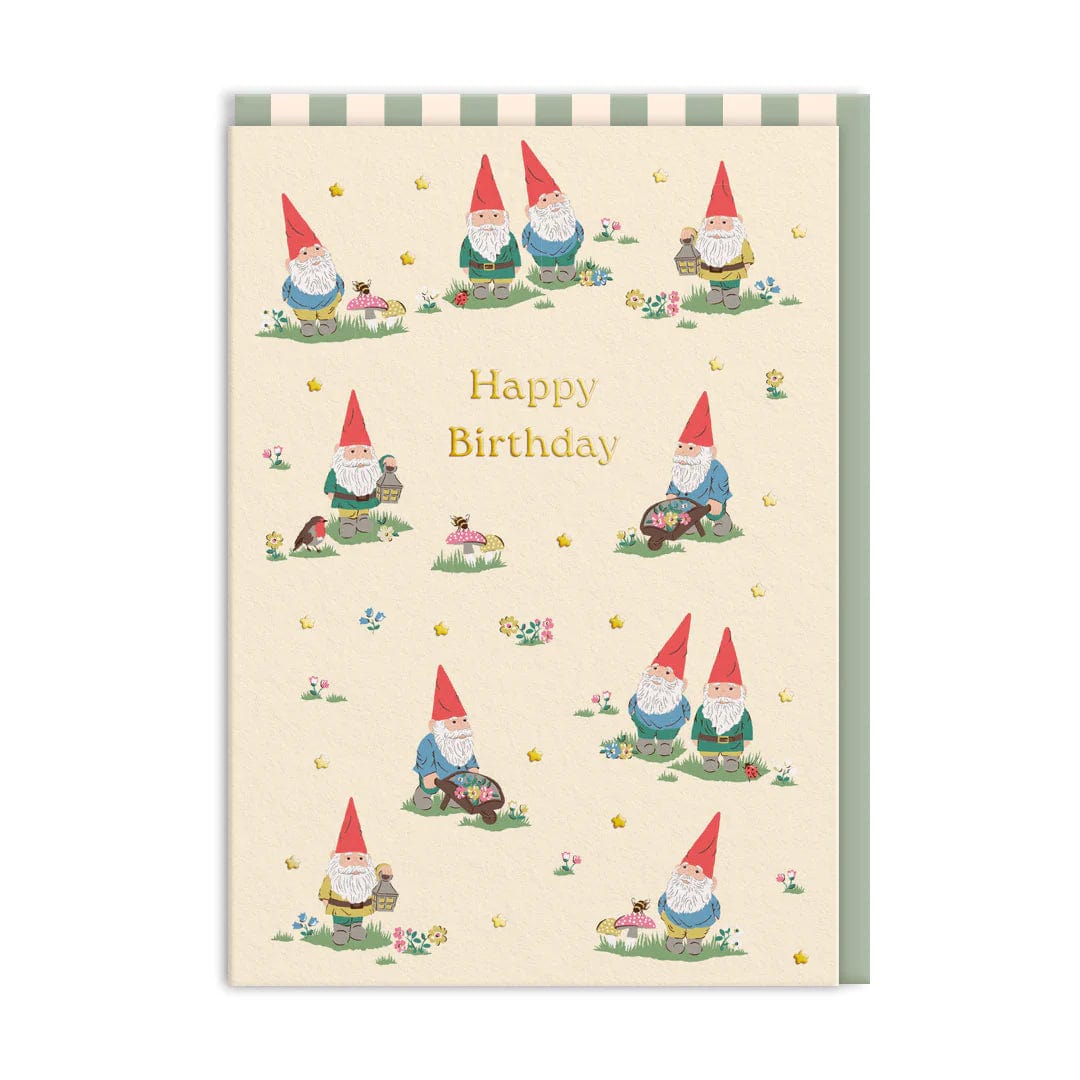 Ohh Deer Greeting Card Gnomes Birthday Card