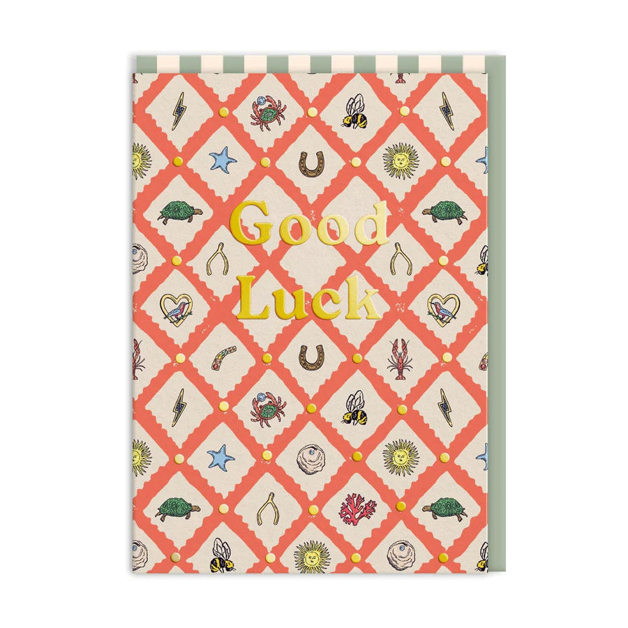 Ohh Deer Greeting Card Good Luck Charms Greeting Card