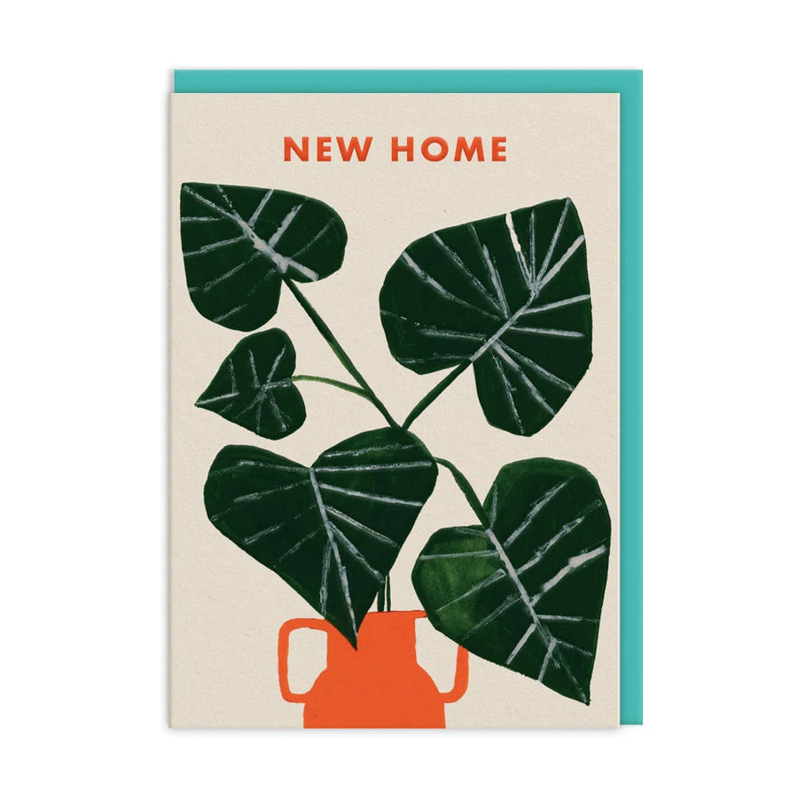 Ohh Deer Greeting Card Monstera New Home Card