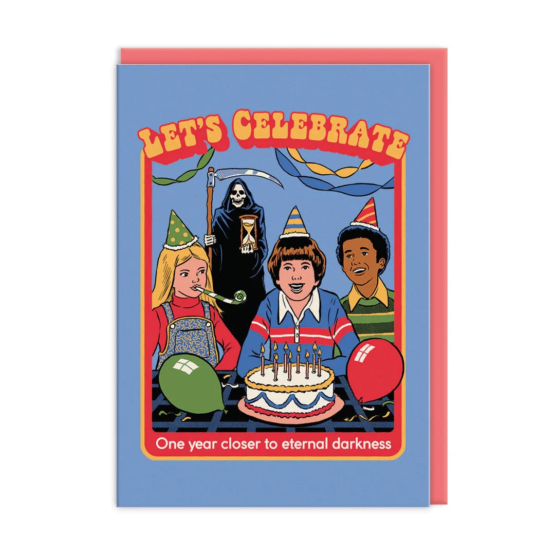 Ohh Deer Greeting Card One Year Closer To Eternal Darkness Birthday Card