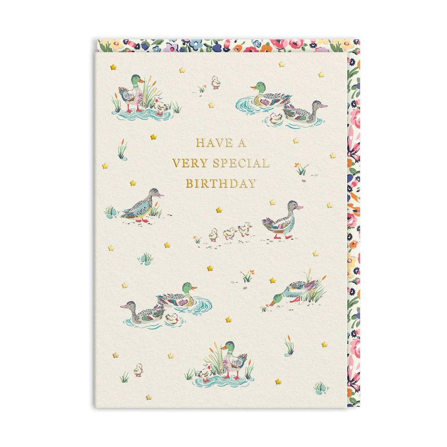 Ohh Deer Greeting Card Special Ducks Birthday Card