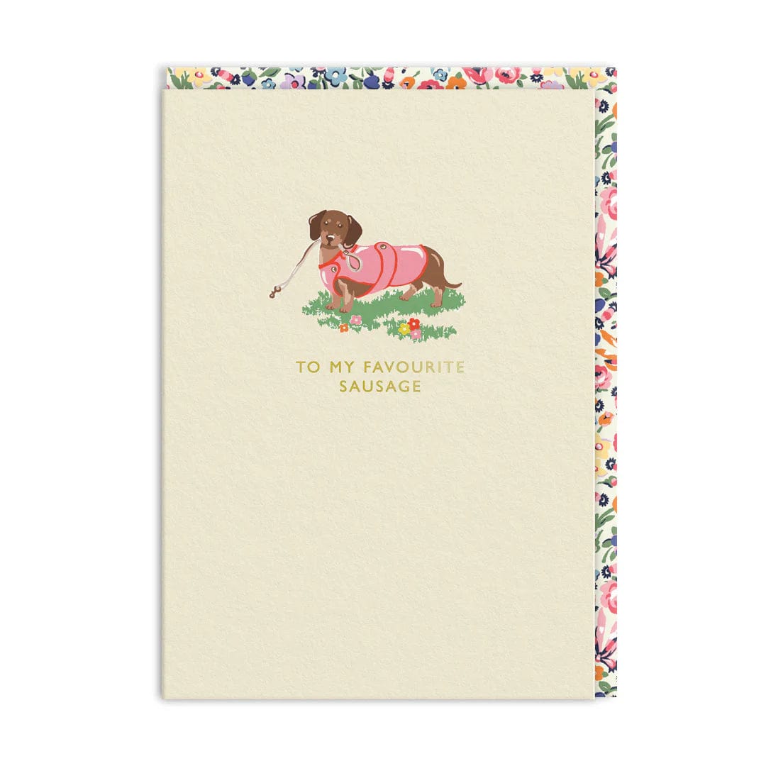 Ohh Deer Greeting Card To My Favourite Sausage Greeting Card