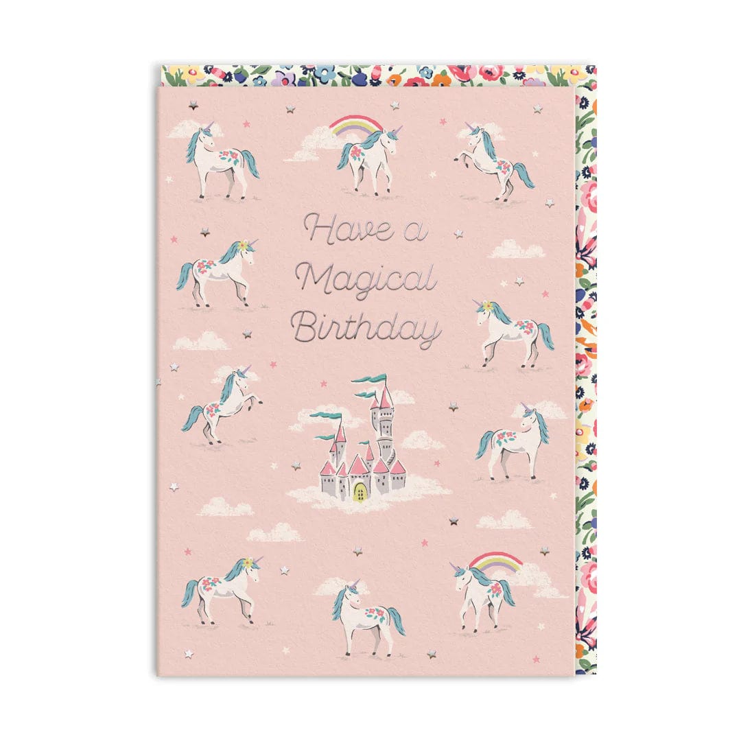 Ohh Deer Greeting Card Unicorns Magical Birthday Card