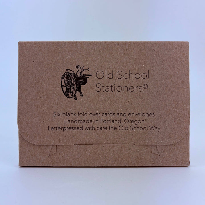 Old School Stationers Cards Holiday Special Delivery Sasquatch Express Boxed Card Set