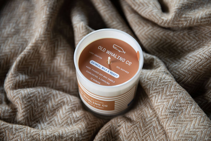 Old Whaling Company Gifts Oatmeal Milk & Honey Candle