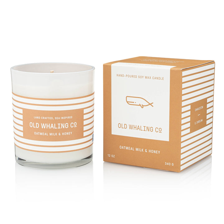 Old Whaling Company Gifts Oatmeal Milk & Honey Candle