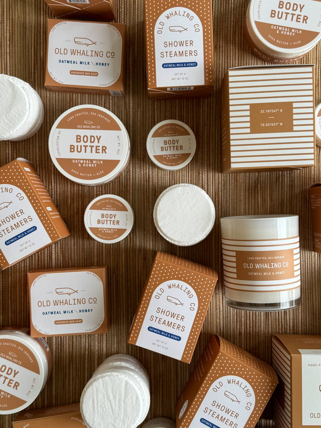 Old Whaling Company Gifts Oatmeal Milk & Honey Candle