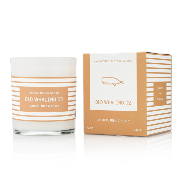 Old Whaling Company Gifts Oatmeal Milk & Honey Candle